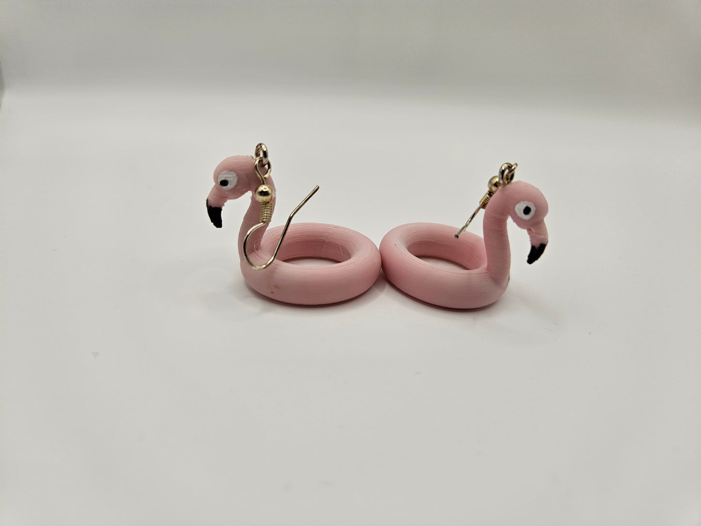 Flamingo Pool Float Earrings