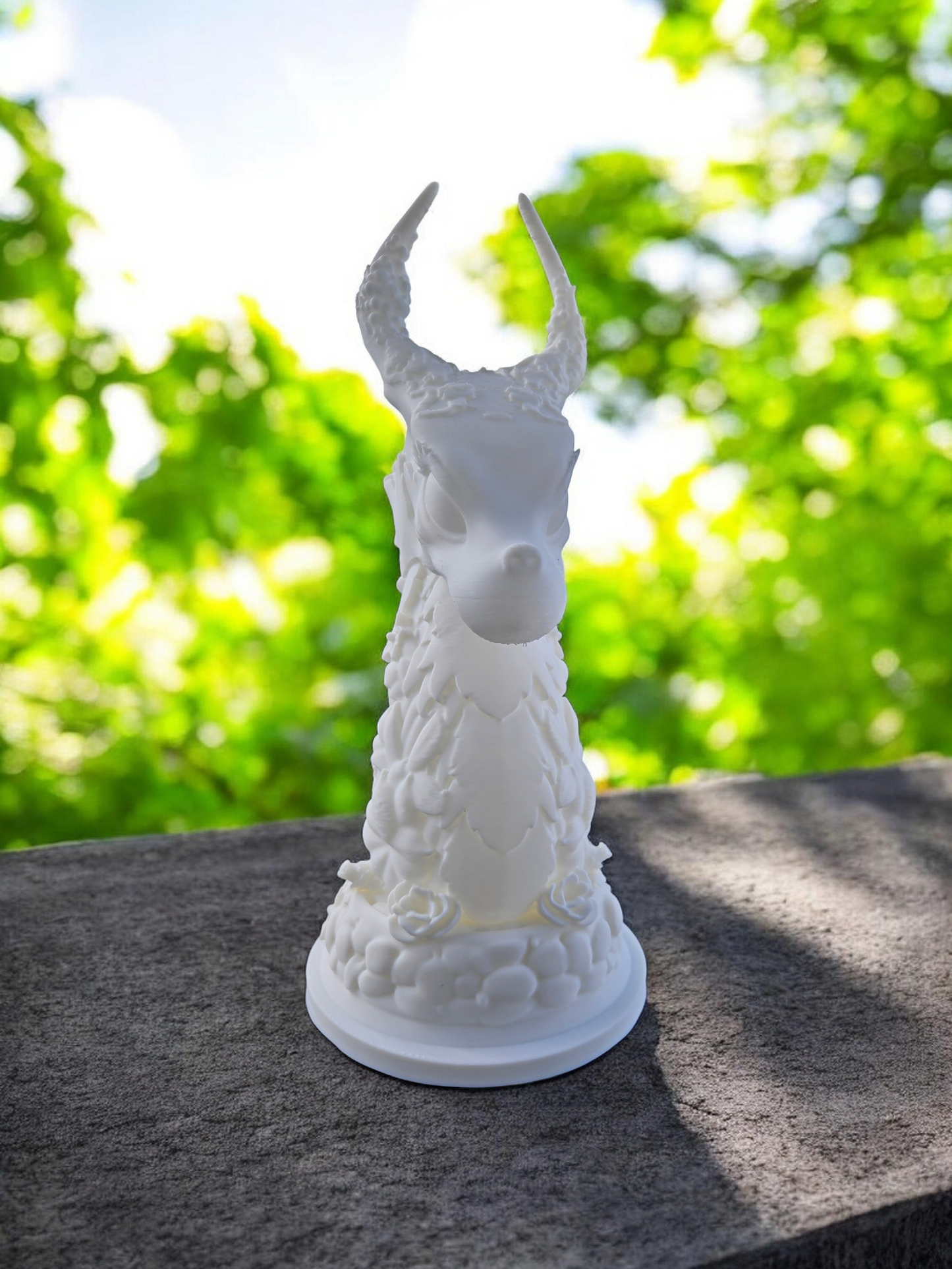 Springtime dragon decor