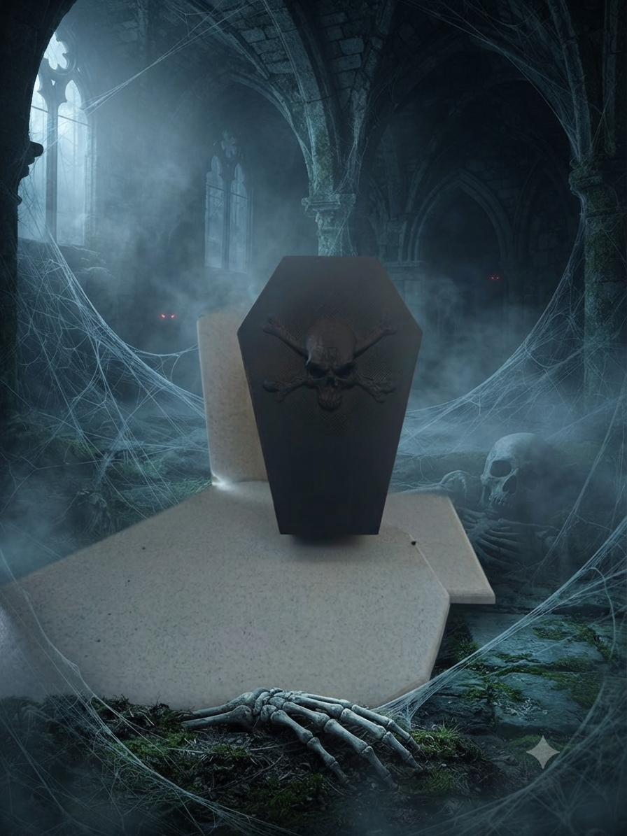 Mystery coffin